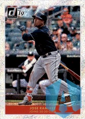2019 Panini Donruss Highlights Rapture Jose Ramirez #H10